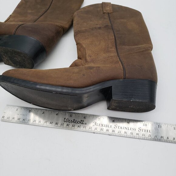 Masterson Boot Co Women's Western Cowboy Boots Sz 6 D Brown Leather RB2000Y - Picture 11 of 11